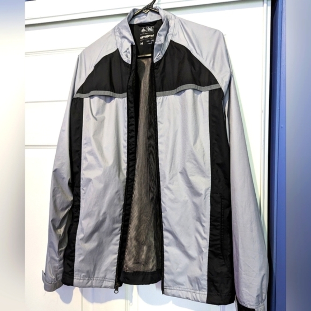 NWOT Adidas Climaproof‎ zip up jacket. Men's Medium